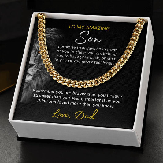 Amazing Son | Cuban Link Chain