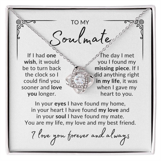 Soulmate | Love Knot Necklace